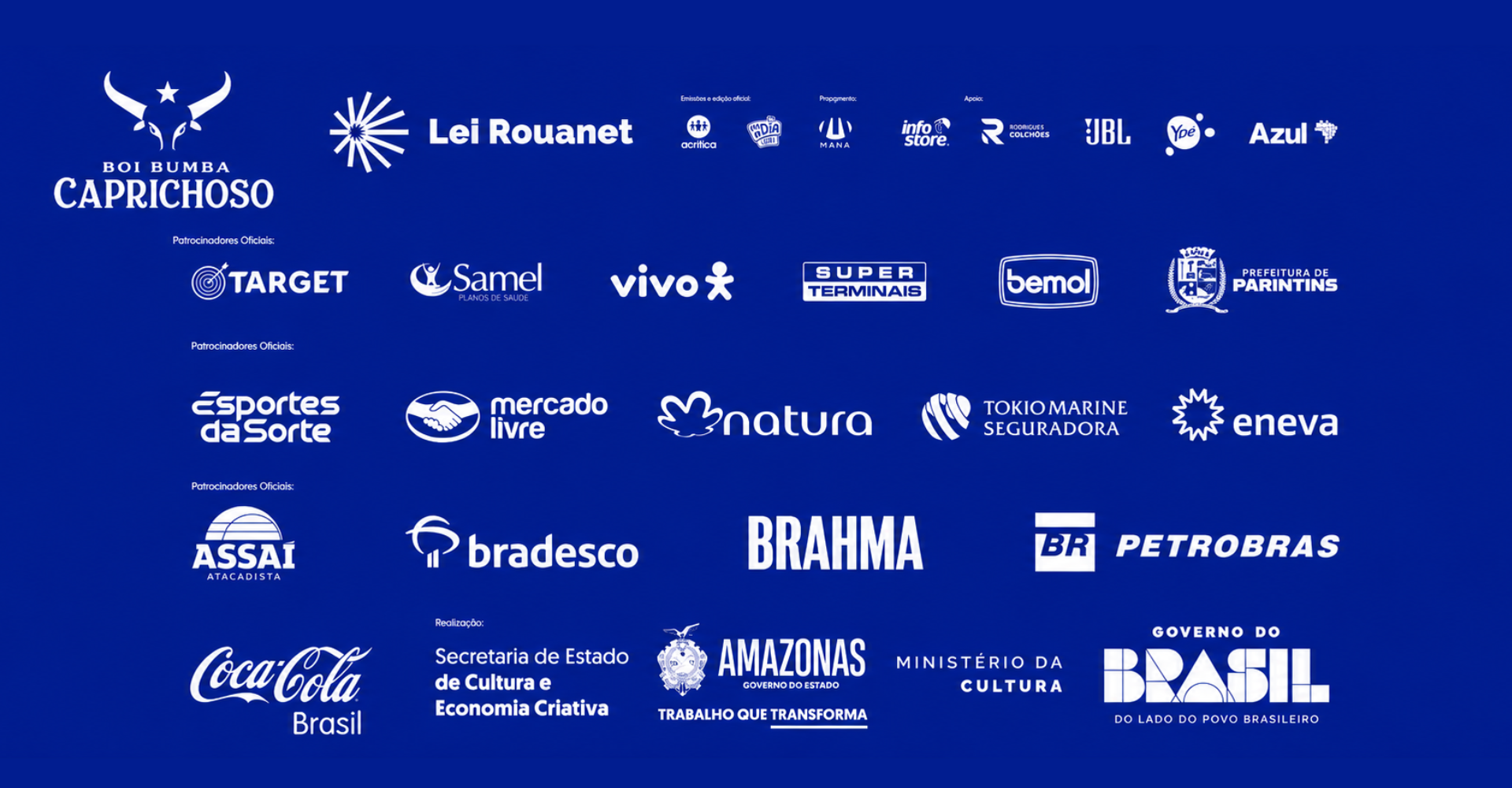 Patrocinadores Boi Malhadinho